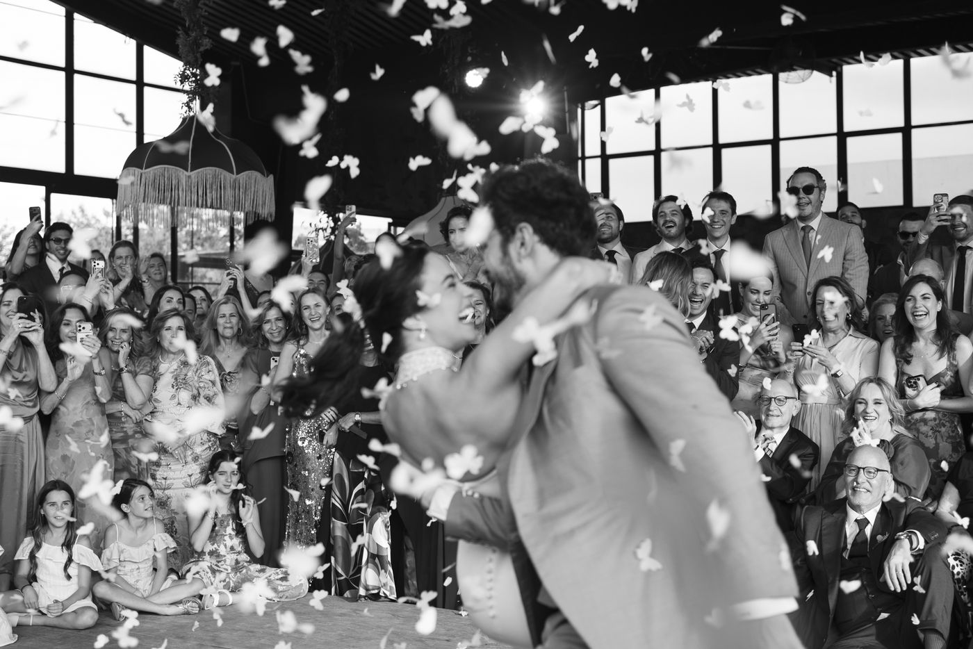 Wedding photograph by Cecilia Cortina