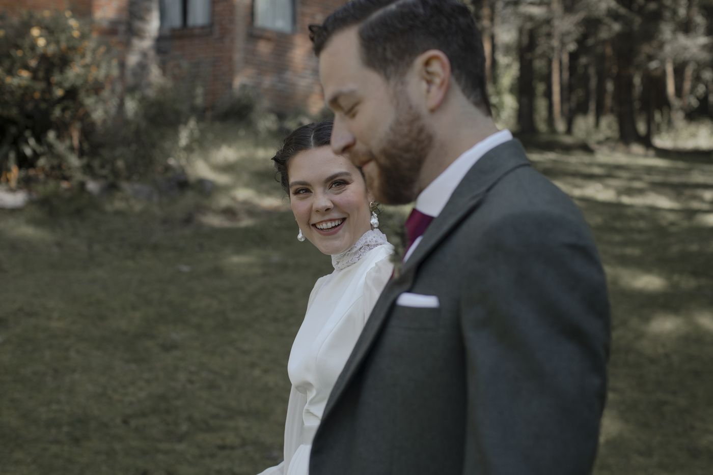 Wedding photograph by Cecilia Cortina